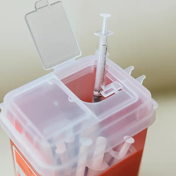 Sharps Needle Disposal Box