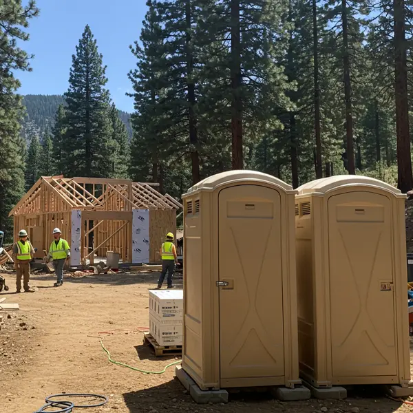 Restrooms at Work Site